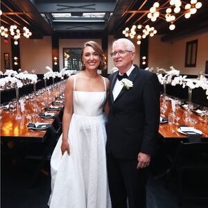 Elegant White Wedding Dress